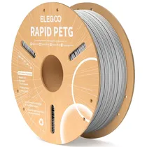Elegoo Filamento Rapid Petg p/Impresora 3D 1KG/1.75MM Grey