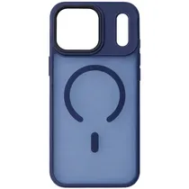 Capinha para iPhone 17 Pro Max Magsafe 3IN1 - Azul/Transparente