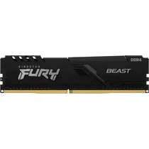 Memória Kingston DDR4 16GB 3200MHZ Black Fury Beast - KF432C16BB/16
