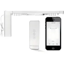 Sistema de Trilhos Motorizados para Cortinas Moes WC-PJ520 Wi-Fi