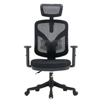 Cadeira de Escritorio Ergonômica Sihoo M56-301 / Cadeira de Mesa de Computador com Encosto de Cabeça Ajustável e Suporte Lombar - Preto