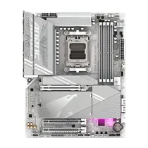 Placa Mãe Gigabyte X870 Aorus Elite WIFI7 Ice AM5 ATX DDR5 Wi-Fi 7 Branca