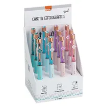 BRW CA0713 Boligrafo Flowers