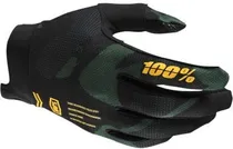 Guantes 100% Itrack Youth Black - Black Sentinel / XL
