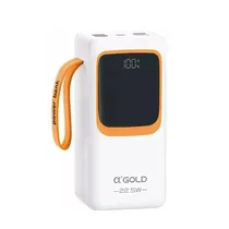 A'Gold Cargador Portatil Pro BTE-46 30000MAH (Anatel) White