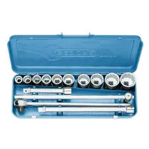 Jogo de Pitos Gedore 3/4" 017201/D32EMU – 14 Peças / Estriado