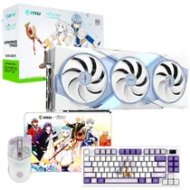 VGA RTX5070TI 16GB MSI Frieren Oc Edi 912-V531-682 Tec+Mou+Mousepa D