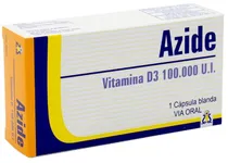 Azide Vitamina D3 100,00 U.I. (1 Capsulas)
