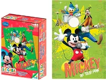 Quebra Cabeça Ronda A Casa de Mickey Mouse 40619 (55 Pçs)