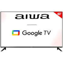 TV Smart Aiwa AW43B4SMFL 43" Full HD / LED - Preto