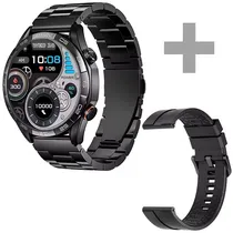 Relógio Haylou Solar 5 HF004 com Bluetooth - Preto + Pulseira