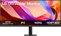 Monitor 34" LG Ultrawide 34U511A-B Uwfhd Ips/ 100HZ/ SRGB 99%/ HDR10/ Black 1GTA.PY