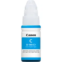 Garrafa de Tinta Canon GI-190 para Impressoras Canon Pixma - Ciano 70ML