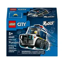 Juguete de Construcción Lego City Rides Police Truck 60481 71 Piezas