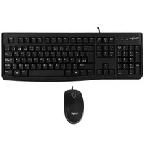 Teclado USB Logitech MK120 com Mouse Inglês 920-002565
