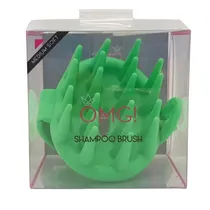 Masajeador Capilar Omg Shampoo Brush Exfolia Y Limpia - Green