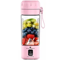 Liquidificador Portátil Electrobras Travel Blender ECTB-70 70 Watts 350ML - Rosa
