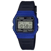 Relogio Masculino Digital Casio F-91WM-2ADF