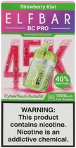 Vape Descartável Elf Bar BC Pro Strawberry Kiwi 45000 Puffs