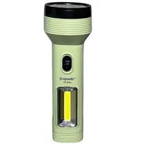 Ecopower Linterna EP-8020 c/Luz LED Bivolt Verde/Negro
