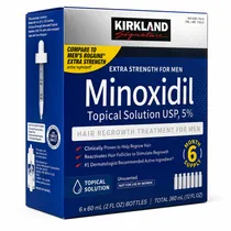 Kirkland Minoxidil Solução Tópica 5% 6X60ML