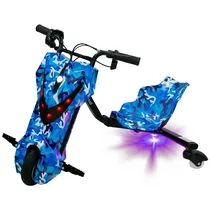 Triciclo EléTrico Audisat TE-8W 8" Bluetooth Speaker - Camouflaged Blue
