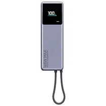 Carregador Portátil Xiaomi PB1165MI 10000MAH / USB-C / 165W - Cinza