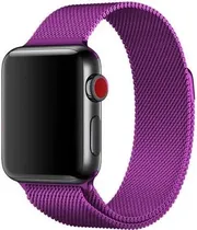 Smart Vision Pulsera Banda Metal Smart Vision 42/44/45/49MM Purple