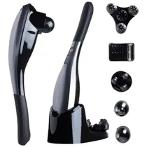 Massageador Elétrico Quanta Nova Touch QTMI26 - 5 Em 1 - Recarregável - Preto