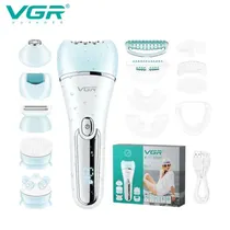 VGR Despilador Voyager Eletrico VGR V-733 6 Em 1 Lady Azul