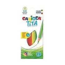 Carioca 42793 Lapiz de Color Tita 12PZS