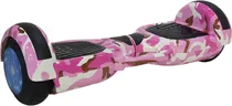 Scooter Elétrico Interbras com Rodas de 6.5" Rosa Camuflado