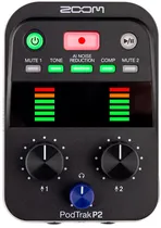 Podtrak P2 Zoom Gravador Podcast