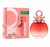 Benetton Perfume Colors Woman Rose Intenso F Eau de Parfum 50ML