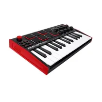Controladora Akai MPK Mini 3 Preto/Vermelho