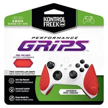 Grip Kontrolfreek RED-4777-XB1 Performance Grips para Xbox - Vermelho
