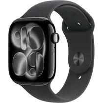 Apple Watch Series 11 MEQU4LW/A 42MM GPS - Jet Black Aluminum/Black Sport Band