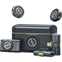 Microfone Hollyland Lark M2 Combo (2 TX + 3 RX) Black