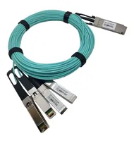 F. M QSFP+ 40G Cabo QSFP-4SFP-AOC Cabo Óptico Ativo 15M OM3