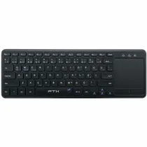 Teclado FTX FTXB023 Bluetooth (Español) + Mouse Touch Pad Port - Negro