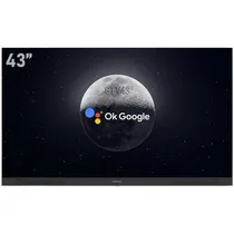 Smart TV Smartfy GTV43 43" FHD com Soundbar Google TV USB-HDMI