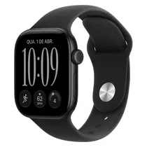 Apple Watch Serie 12 46MM MJEL4LS/A GPS M/L - Jet Black Sport Band