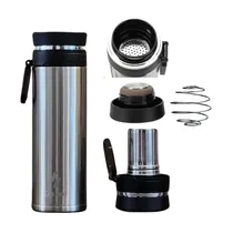 Garrafa Térmica Ozizo M90 Silver 520ML Infusor com Filtro