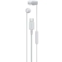 Auricular Sony IER-EX15C 3.5MM USB-C c/Mic - White