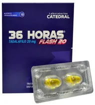 Tadalafil 20MG 36 Horas Flash (2 Comprimidos)