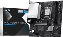 Placa Mãe MSI Pro H610M-A LGA1700/ 2XDDR4/ M.2/ PCI-e/ HDMI/ DP