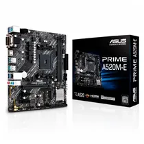 Placa Mãe Asus Prime A520M-e DDR4 Socket AM4 Chipset AMD A520 Micro ATX
