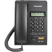 Telefone com Fio Panasonic KX-TSC75 - Preto