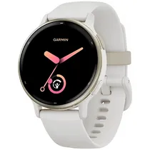 Relógio Garmin Vivoactive 5 010-02862-5B com GPS/Wi-Fi - Ivory
