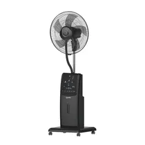 Ventilador de Pé com Umidificador Anti-Mosquito Quanta QTVUAM1 110V - Preto